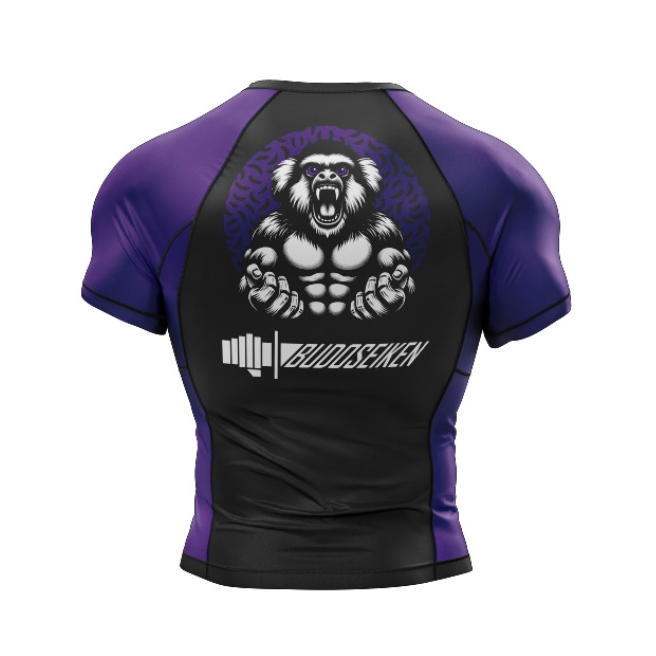 Ranked purple rashguard back